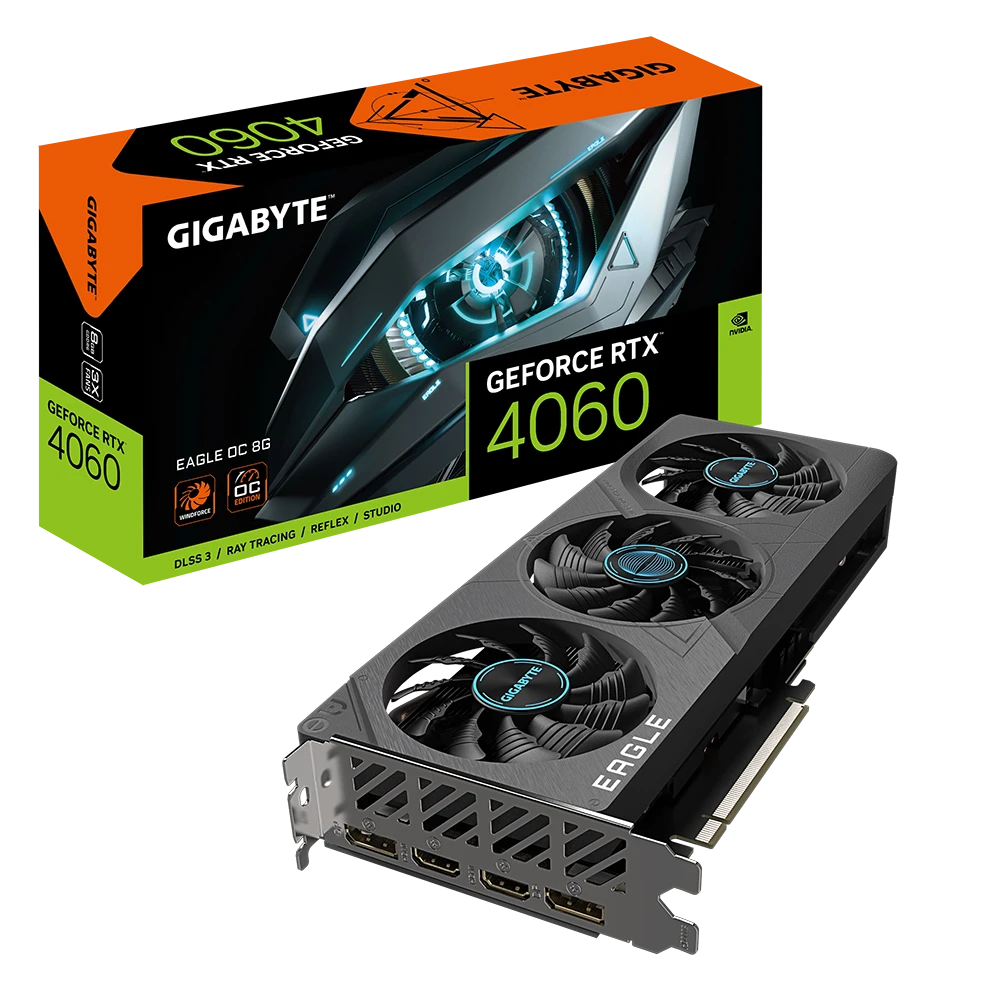 Gigabyte GeForce RTX 4060 EAGLE OC 8G